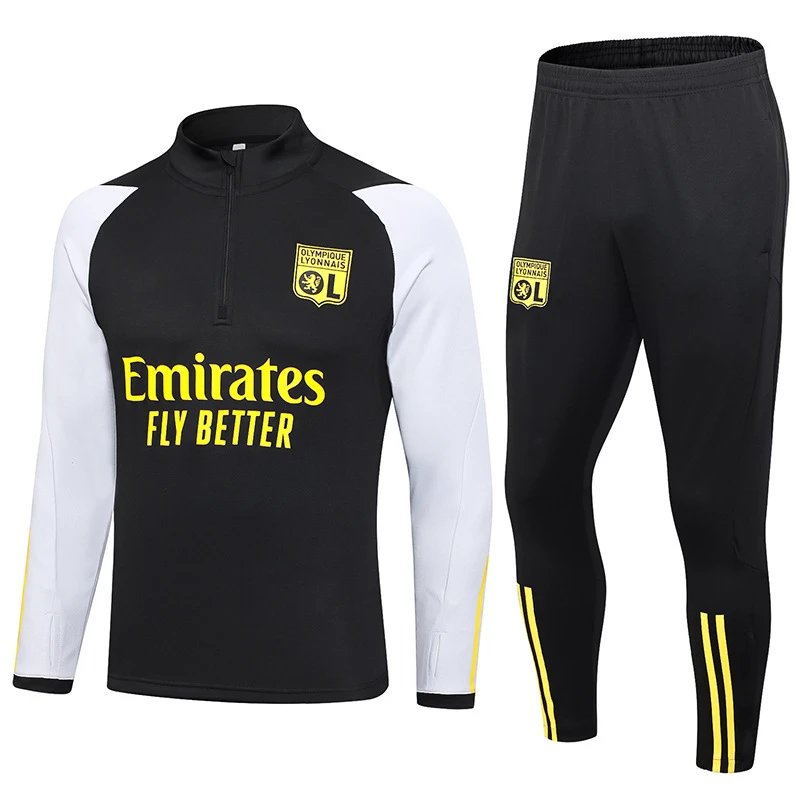 Jersey Chelsea International Mi Atletico Madrid Training Wear Soccer Uniform Long Sleeve Main Suit Half Zipper Jersey