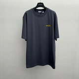 Burberry T-shirt Back with Honeycomb Flocking Print logo round Neck Short Sleeve25ss New pure cotton T Unisex T-Shirt OS Drop Shoulder Loose Fit Base Shirt Top T-Shirt Short Sleeve