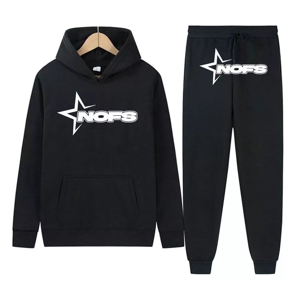 NOFS Hoodie Fashion Trend Hoodie Sweater Suit