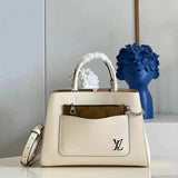 Louis Vuitton LV Women's Bag Top version 2022New Women's Bag Water Ripple Series MarelleToteBB One-Shoulder Crossbody Handbag Color Matching Large Bag M59952Black Small m59950Blue Small m20520White and Small m59954Black Big