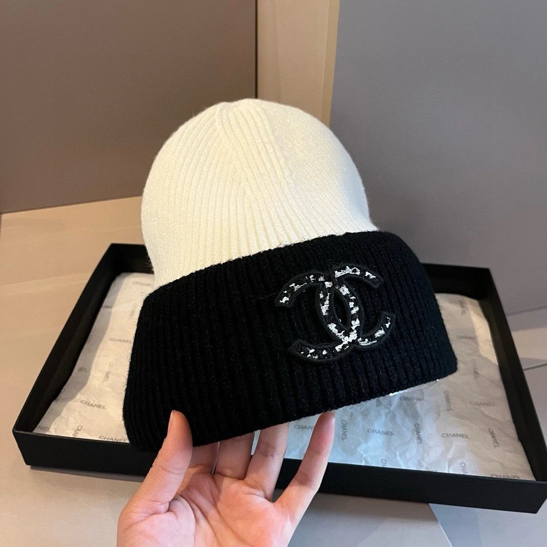 Chanel Hat Casual Knitted Hat High Quality Fashion Fashion Brand
2024New Autumn and Winter Warm Hat logo Logo Knitting Woolen Cap Goddess Jimei Must-Have Workmanship No Details Let Go Genuine Goods Open Counter One to One