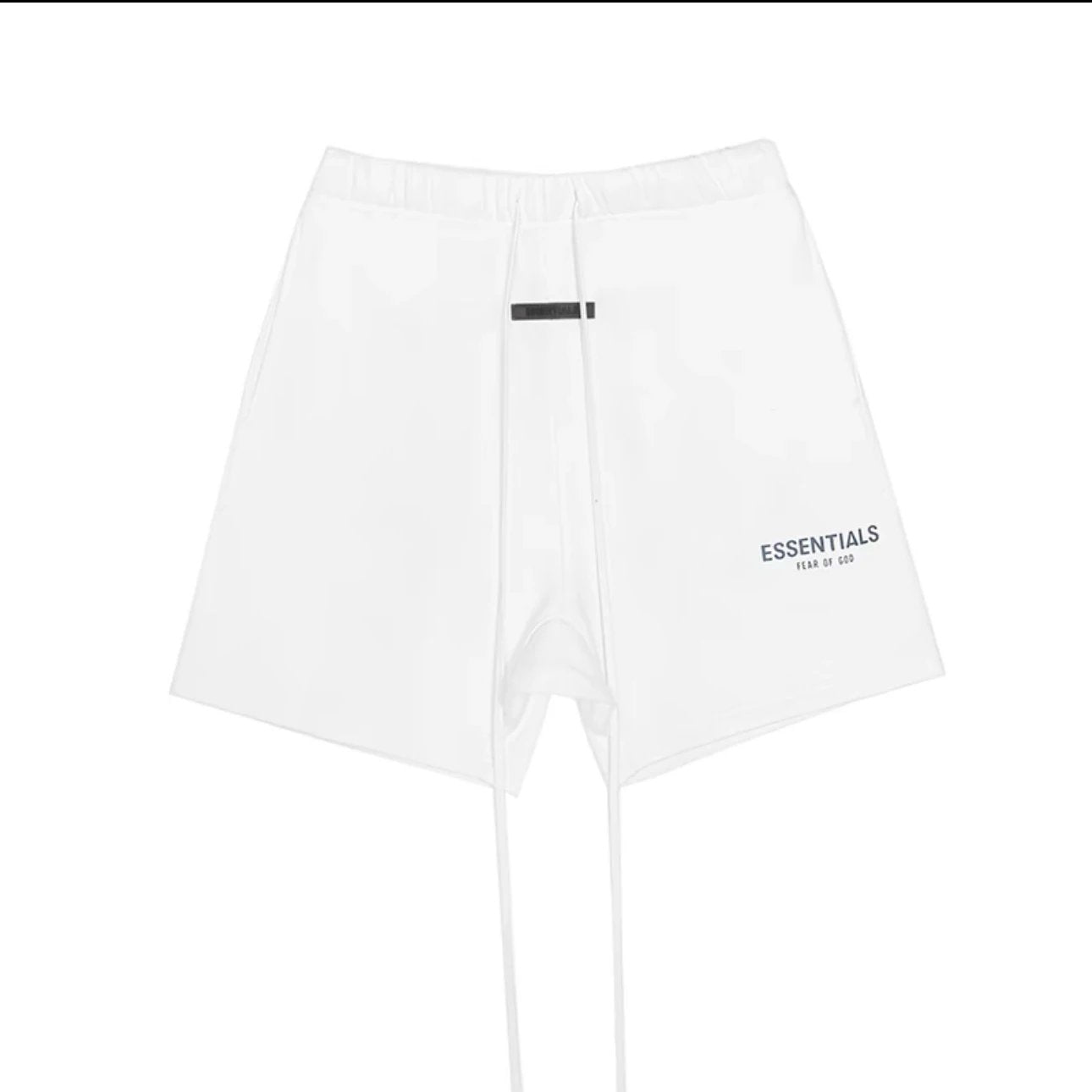 ESSENTIALS Shorts Top Version High Street3m Reflective Drawstring Ess Shorts Men's and Women's Same Casual Pants