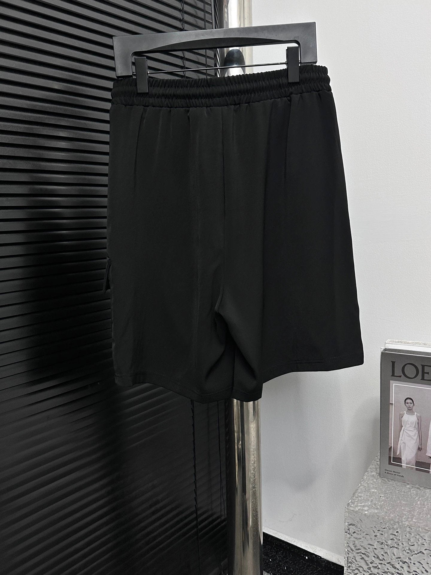 PRADA Shorts Side Metal Triangle Embellishment logo Five-point Shorts25ss New Drawstring Casual5Two-Piece Casual Sweatpants Summer Pants Unisex Pure Cotton Sweatpants