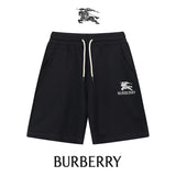 Burberry Shorts Embroidery logo Five-point Shorts25ss New Drawstring Casual Pants for Men and Women, Summer Style5Two-in-One Casual Sweatpants Pure Cotton Joggers