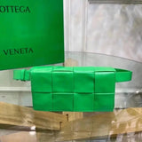 Bottega Veneta Women's Bag Top version 【Level Surrogate Shopping】New Men's Waist Bag Chest Bag Small Bag Mobile Phone Bag thebeltcassette Small Square Bag Plaid Waist Bag Chest Bag Rubik's Cube Bag8Plaid Waist Bag Men's and Women's Bags Crossbody Bag Oil