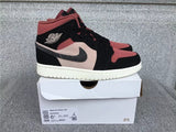 Air Jordan 1 Mid shoes New All-Match Trendy Men's Casual Sports Shoes