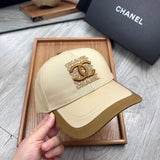 Chanel Hat Peaked Cap C Home Hat High Version New Baseball Cap！Material：Pure Cotton！Good Air Permeability！Spring Windshield，Summer Sun Protection！