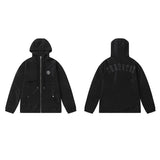 Trapstar jackets Autumn and Winter American Letter Embroidered Windbreaker Shell Jacket Men and Women Casual Jacket Coat Tide