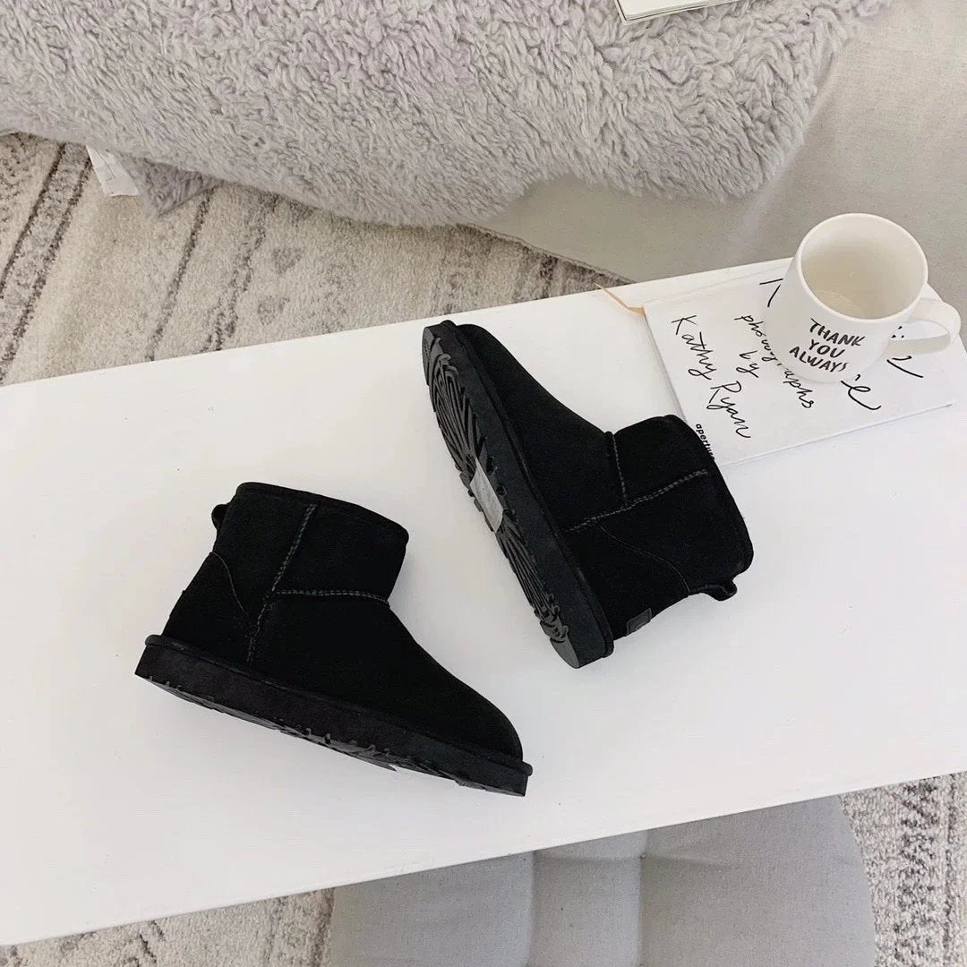 UGG Snow boots Shoes Fashion Classic Ankle Boots Combination Longfeng Fur