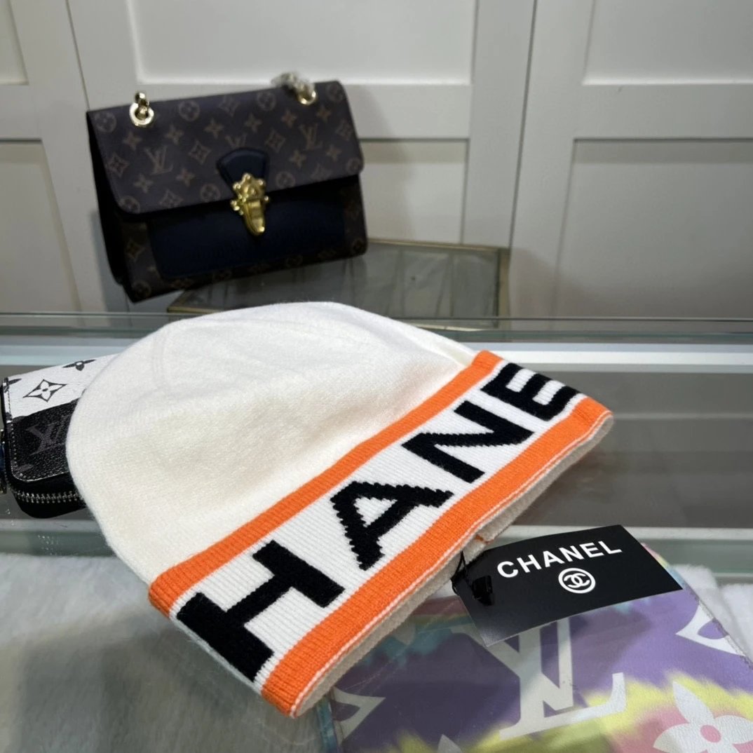 Chanel Hat Casual Knitted Hat High Quality Fashion Fashion Brand Classic Letters Popular Knitted Hat！