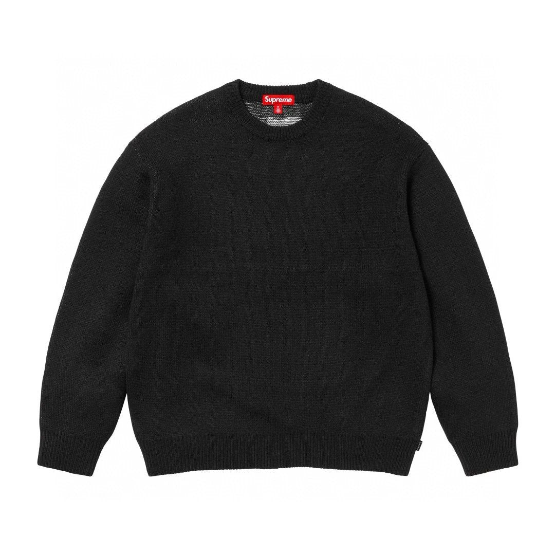 Supreme Sweater Top Version Counter Same Style Men's and Women's Autumn and Winter New round Neck Cashmere Sweater Sweater Trendy Sweater