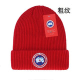 Canada Goose Hat Wool Hat Outdoor Slipover Knitted Hat-CY