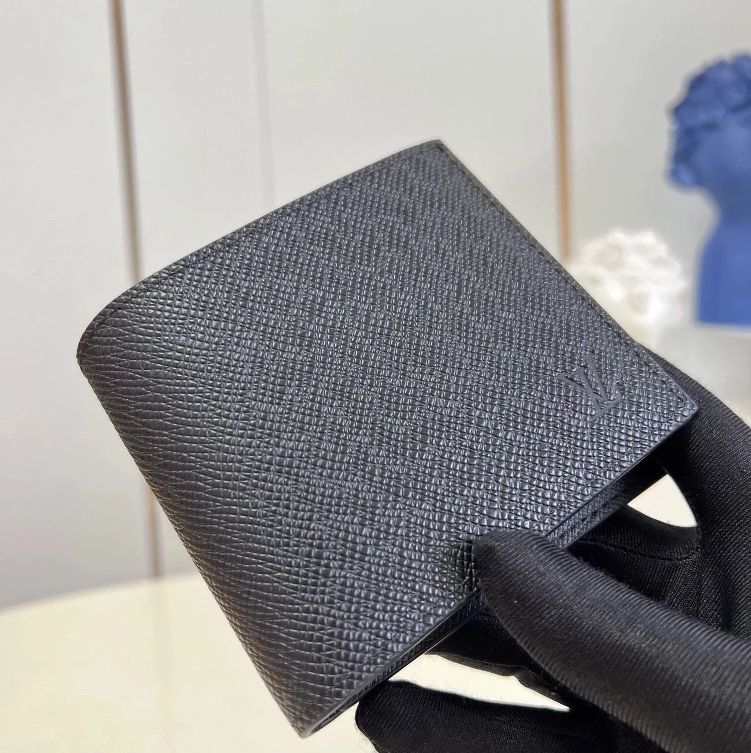 Louis Vuitton LV Wallets/Clutches Top version 【Original Quality】N63336Black Plaid】This Style DamierGraphite Wallet Chessboard Plaid Presbyopic Short Men's Wallet Coin Purse Card Holder Men's Wallet