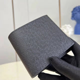 Louis Vuitton LV Wallets/Clutches Top version 【Original Quality】N63336Black Plaid】This Style DamierGraphite Wallet Chessboard Plaid Presbyopic Short Men's Wallet Coin Purse Card Holder Men's Wallet