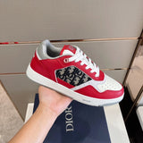 Dior Shoes Men's Shoes2024New Sports Casual Shoes Classic Low-Top Women's Shoes Lace up round Toe Couple Sneakers