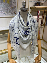 Chanel Scarf Cashmere Kerchief【High-End Love Pure Cashmere Baby Feels Comfortable to Fly Women's Special Products Are Rarely Available in All Seasons