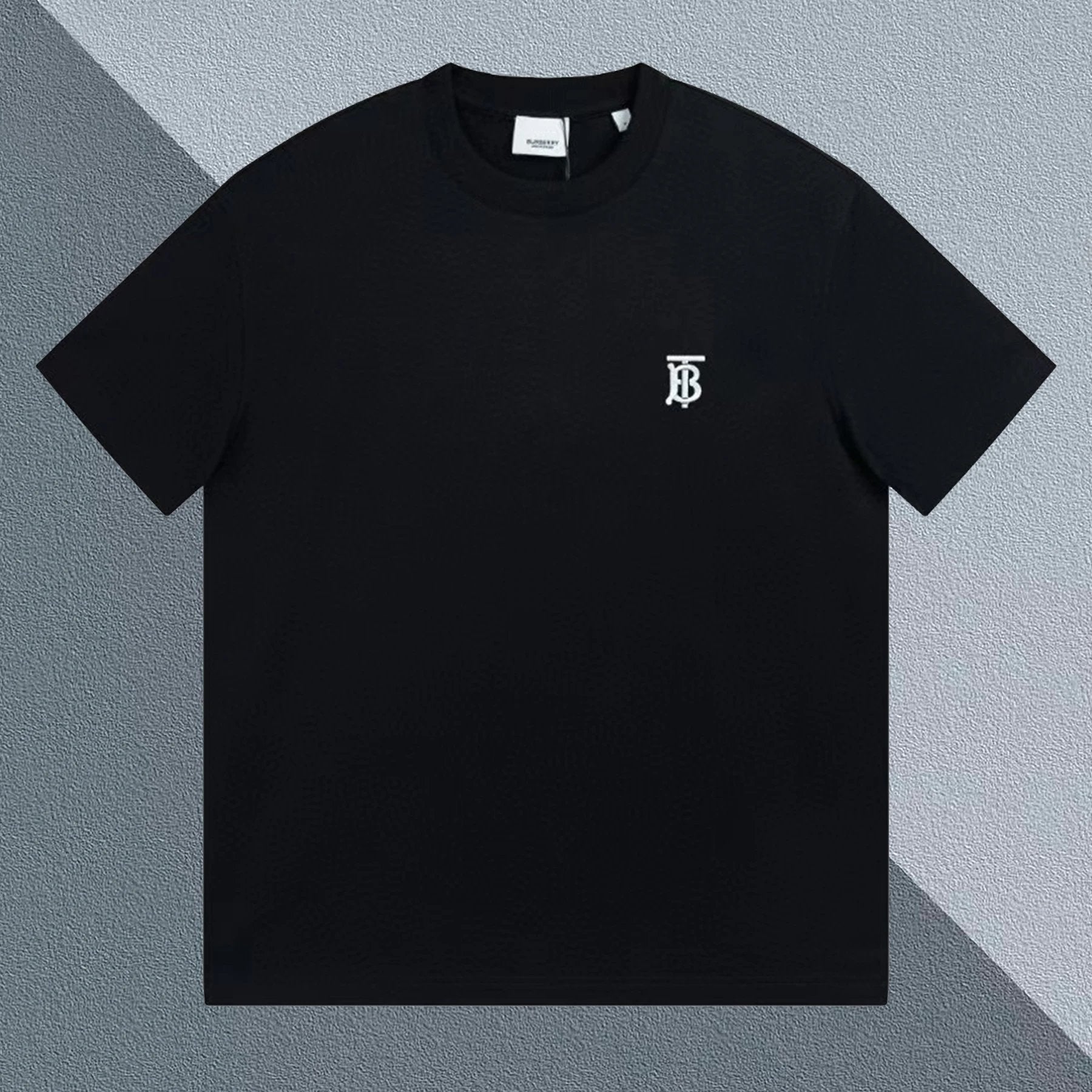Burberry T-shirt TB Embroidered Pattern Crew Neck Short Sleeve25ss New Pure Cotton Unisex Style T T-shirt OS Loose Fit Base Shirt Short Sleeve T-Shirt Top