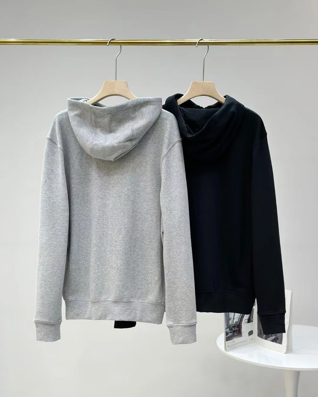 Nike Jackets Coat Men's Sweater Autumn and Winter Leisure Sports Knitted Top Couple Hooded Loose Jacket