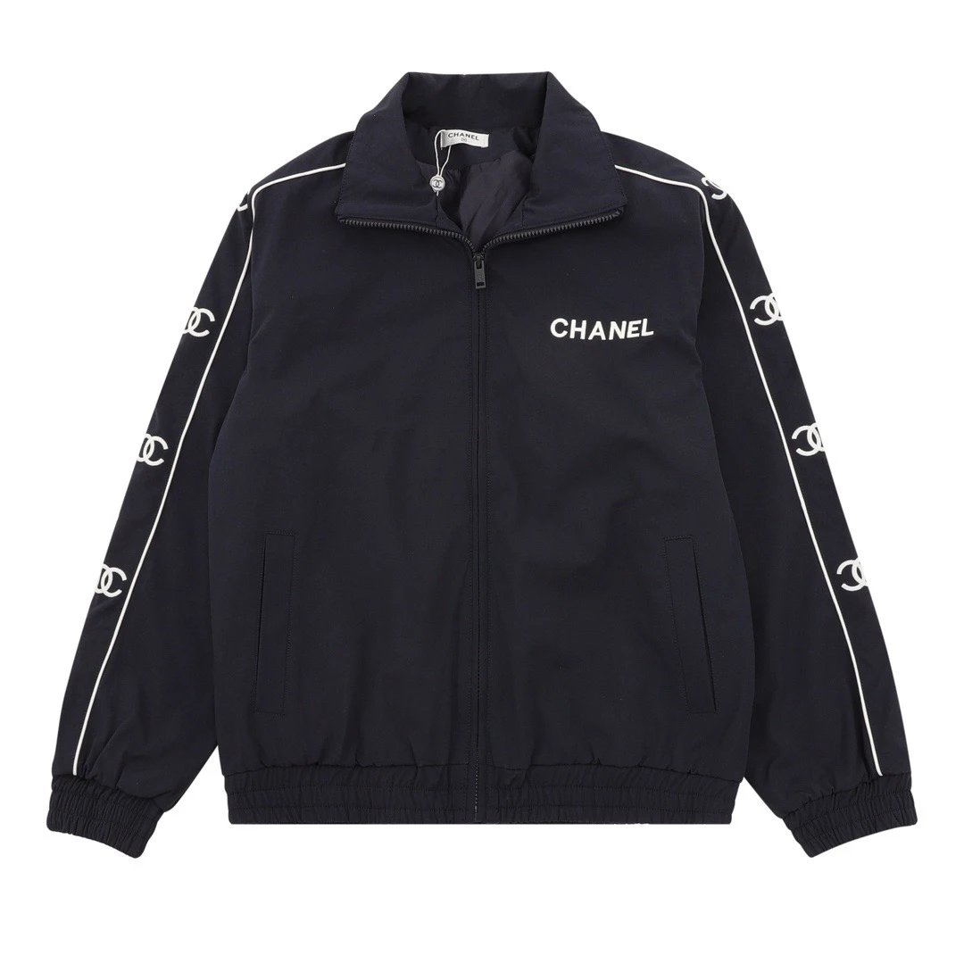 Chanel Jackets Casual Jacket Coat High Quality Fashion Fashion Brand
logo Embroidered Slogan Vintage Zipper Trench Coat for Men and Women
Size:XS-L