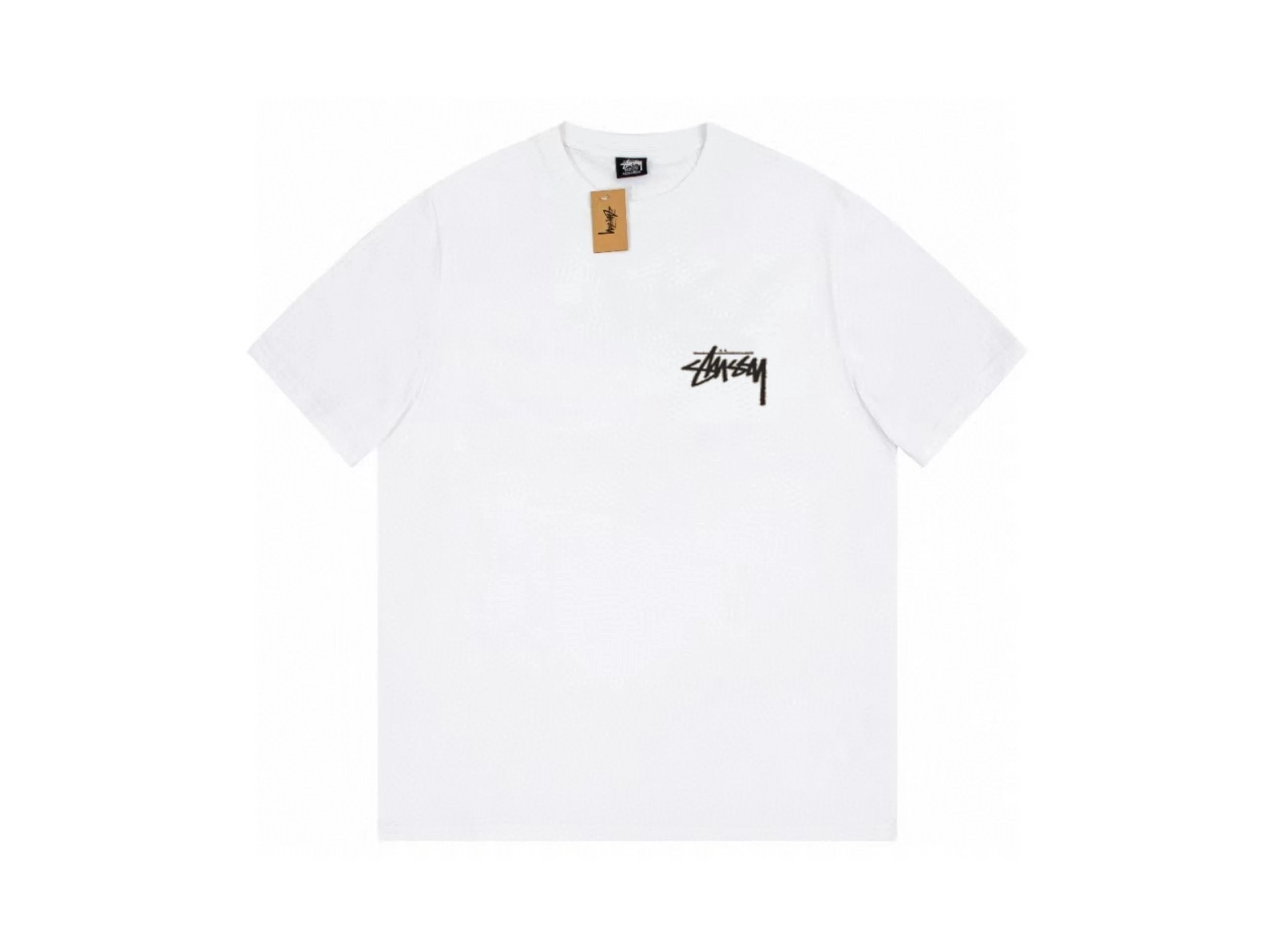 Stussy T-shirt Top Version Classic Basic logo Printed round Neck Loose Summer Couple Short Sleeve T T-shirt Fashion