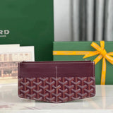 Goyard Bag Top version Version Loulse Card Holder Coin Purse New Men's and Women's Card Clamp Clutch Wallet