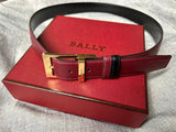 Bally Belt Top version Original Single Belt Counter New Men's Double-Sided Casual Business Belt Wide3.5cm Double-Sided Head Layer Cowhide Belt First Layer Cow Leather Belt Male Business Casual Belt Belt Men's Leather Belt