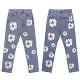 Denim Tears Jeans New Fashion All-Match Casual Jeans008