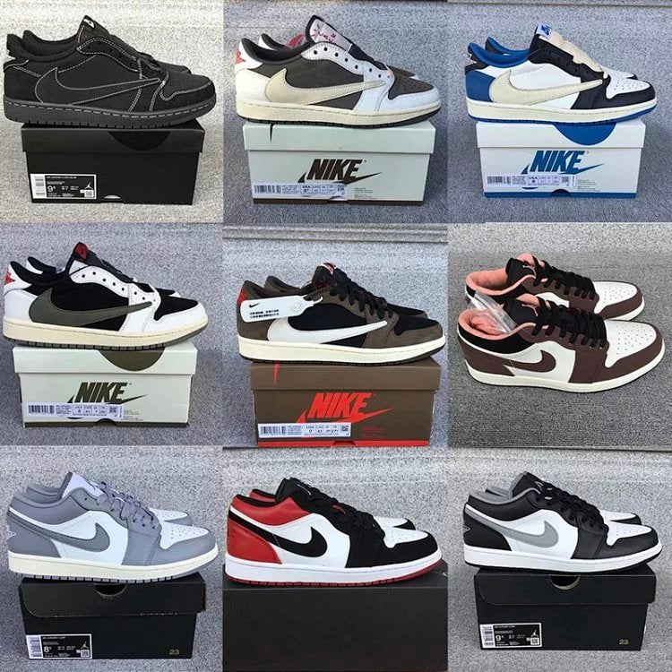 Air Jordan 1 Low shoes Inverted Hook Sneaker Fashion Trendy Shoes