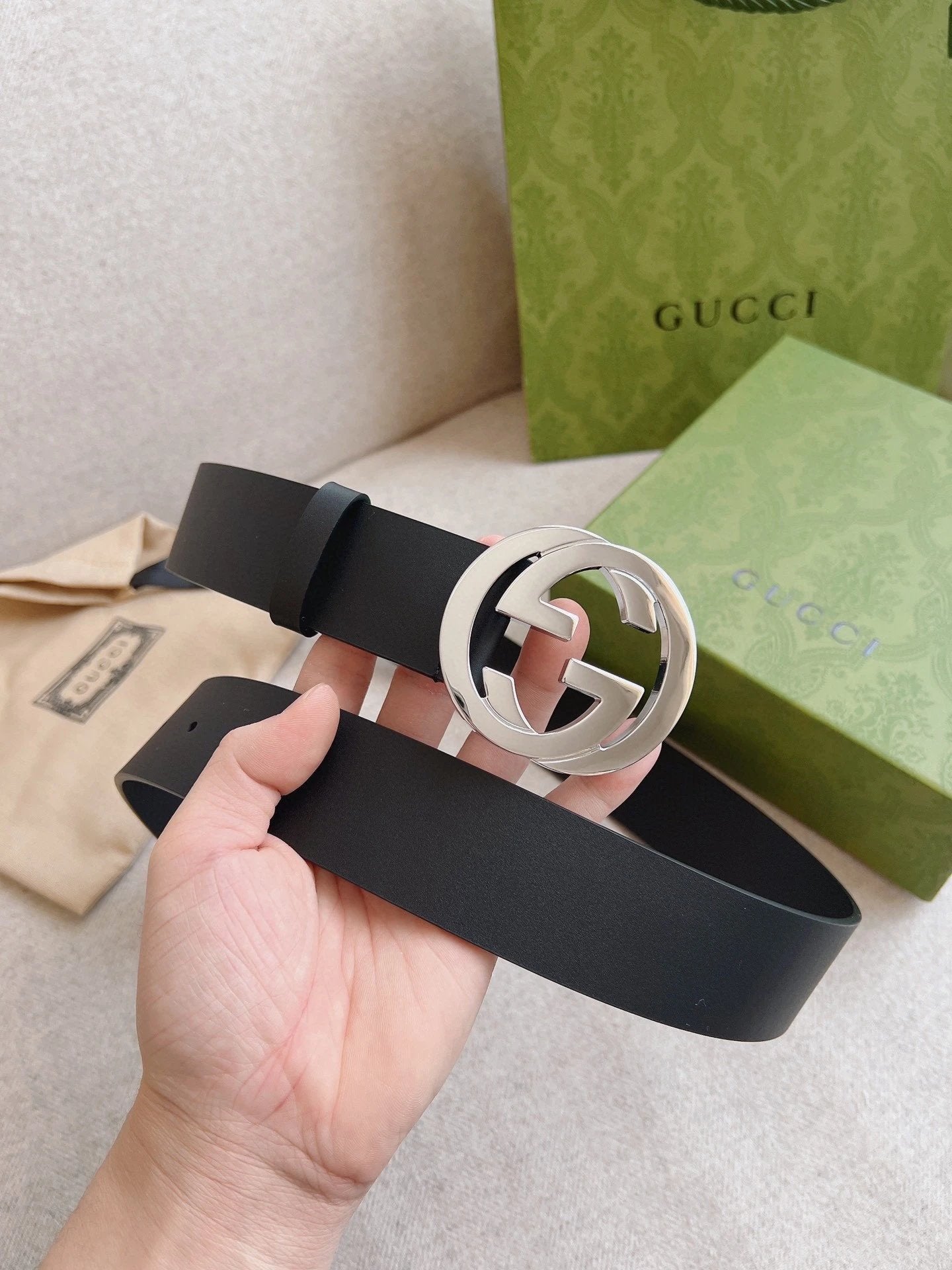 Gucci Belt Top version 4.0cm Men's and Women's Classic Belt Casual Fashion Belt Imported from Italy Cowhide Leather Pairs g Belt Ancient Home g Jiaguqi Guqi Pant Belt Man's Belt Pants Belt Men's Leather Belt Buckle Light Luxury Business Youth Leisure Birt