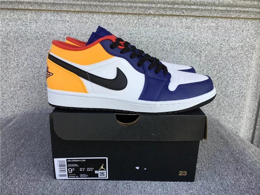 Air Jordan 1 Low shoes New All-Match Trendy Men's Casual Sports Shoes