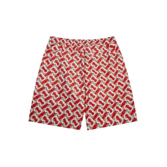 Burberry Shorts Full Print Beach Shorts Five-Point Shorts os Loose Quick-Dry Unisex Casual Trendy Brand Big Shorts25ss New Product5Pants