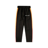Palm Angels Sweatpants Top Version Side Rainbow Striped Loose Casual Sports Pants Trousers Pants