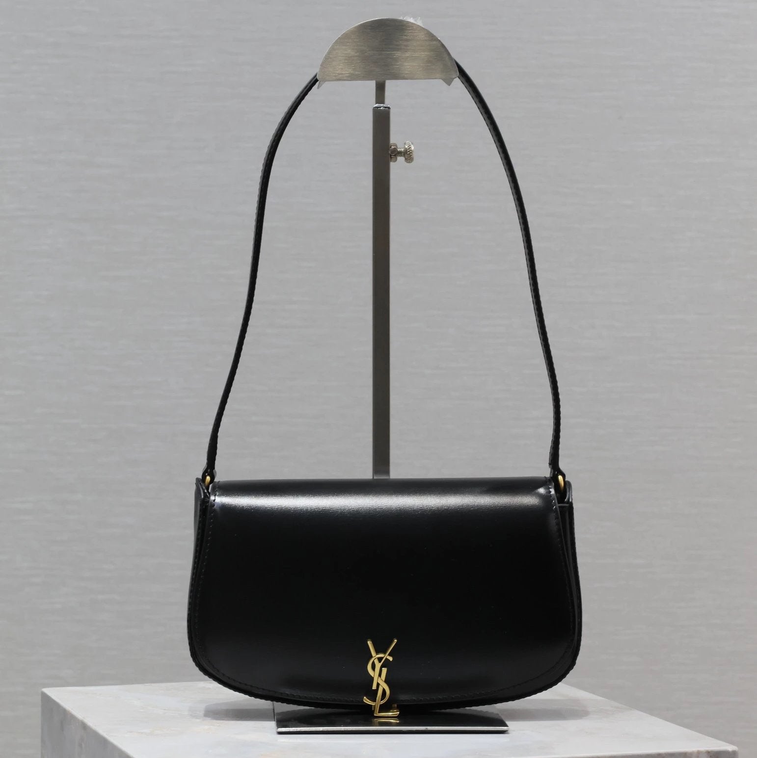 YSL Women's Bag Top version 【Top Version Original Leather】24New Voltairemini Underarm Bag Hobos Selenodont Bag Backpack779642