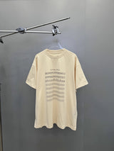 Balenciaga T-shirt 25ss New Pure Cotton Unisex Style T T-shirt OS Loose Fit Base Shirt Top Half Sleeve T-Shirt