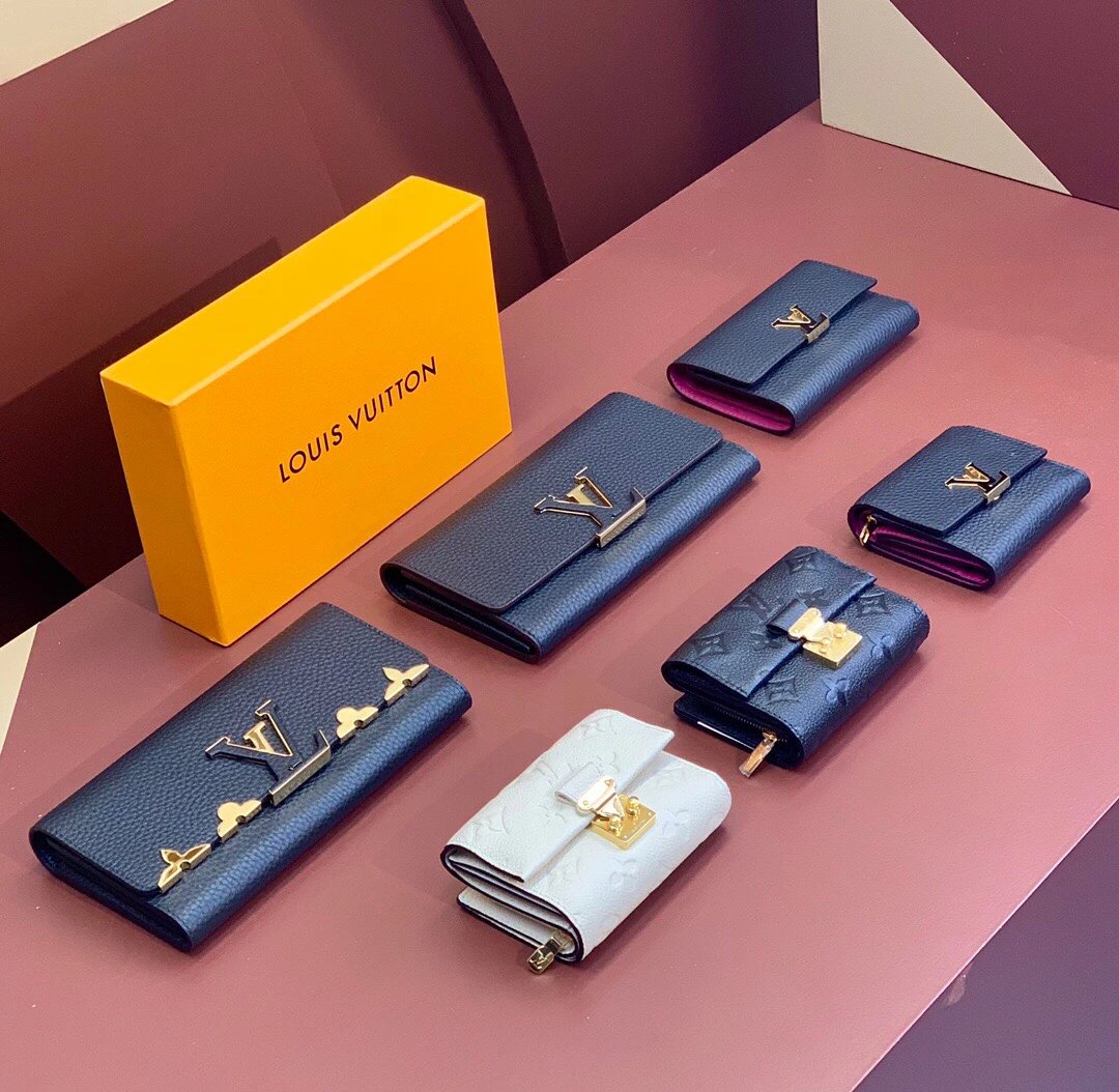 Louis Vuitton LV Wallets/Clutches Top version 【**Original Leather】M81071Beige Top Layer Full Leather Wallet Series Métis Short Wallet Men's and Women's Wallet Long Wallet Wallet Clutch Mobile Phone Bag M61248M64551