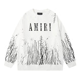 Amiri Hoodie High Street Fashionable Fashion Sweater-SX007