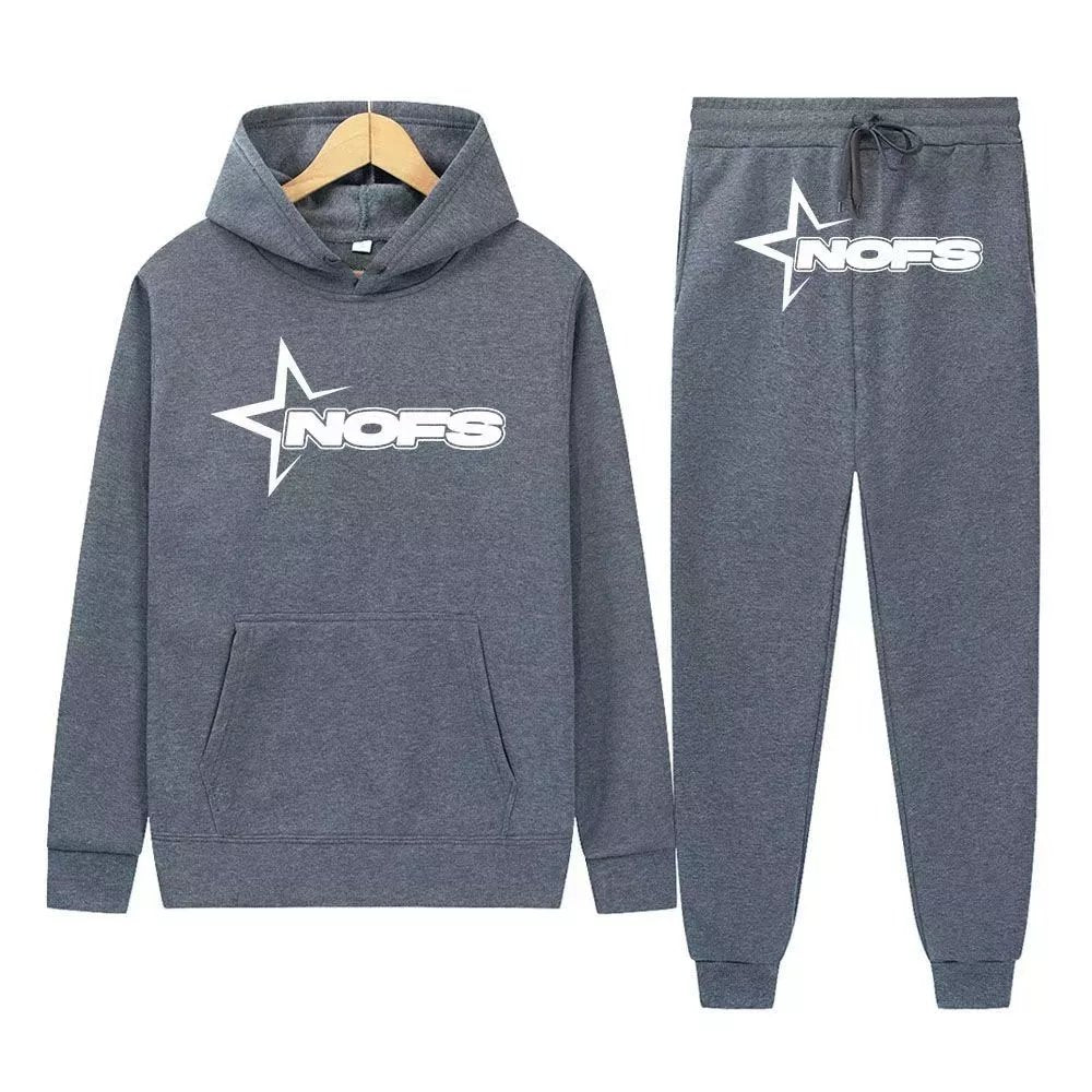 NOFS Hoodie Fashion Trend Hoodie Sweater Suit