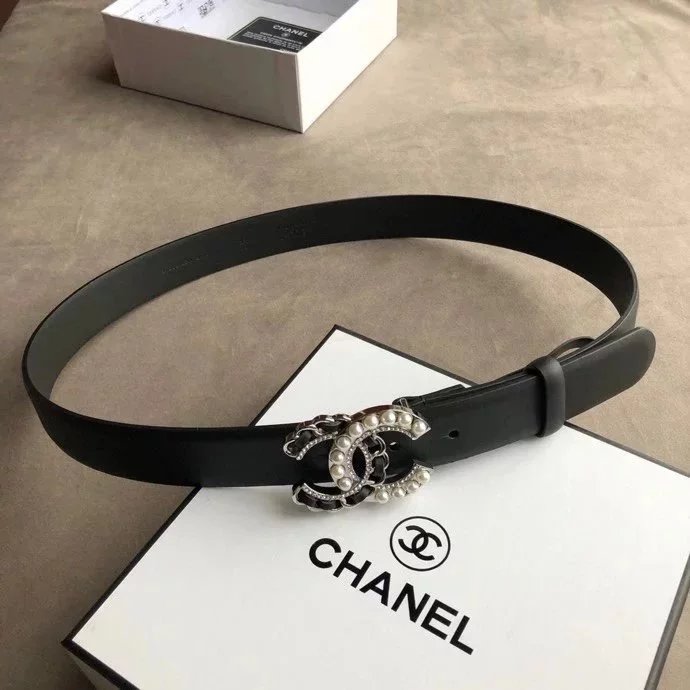 Chanel Belt Top version 3.0Wide Belt Xiaoxianger Belt Pure Original Leather Italian Imported Cowhide Double-Sided Top Layer Leather Belt Fashion Casual Xiaoxiangjia Women's Belt