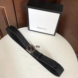 Gucci Belt Top version New Original Single Men's Belt Leather Belt Double g Belt Men's Fashion Casual Original Leather Gujia Belt GG Home Pant Belt Female Gucci Gucci Belt Ferragamo