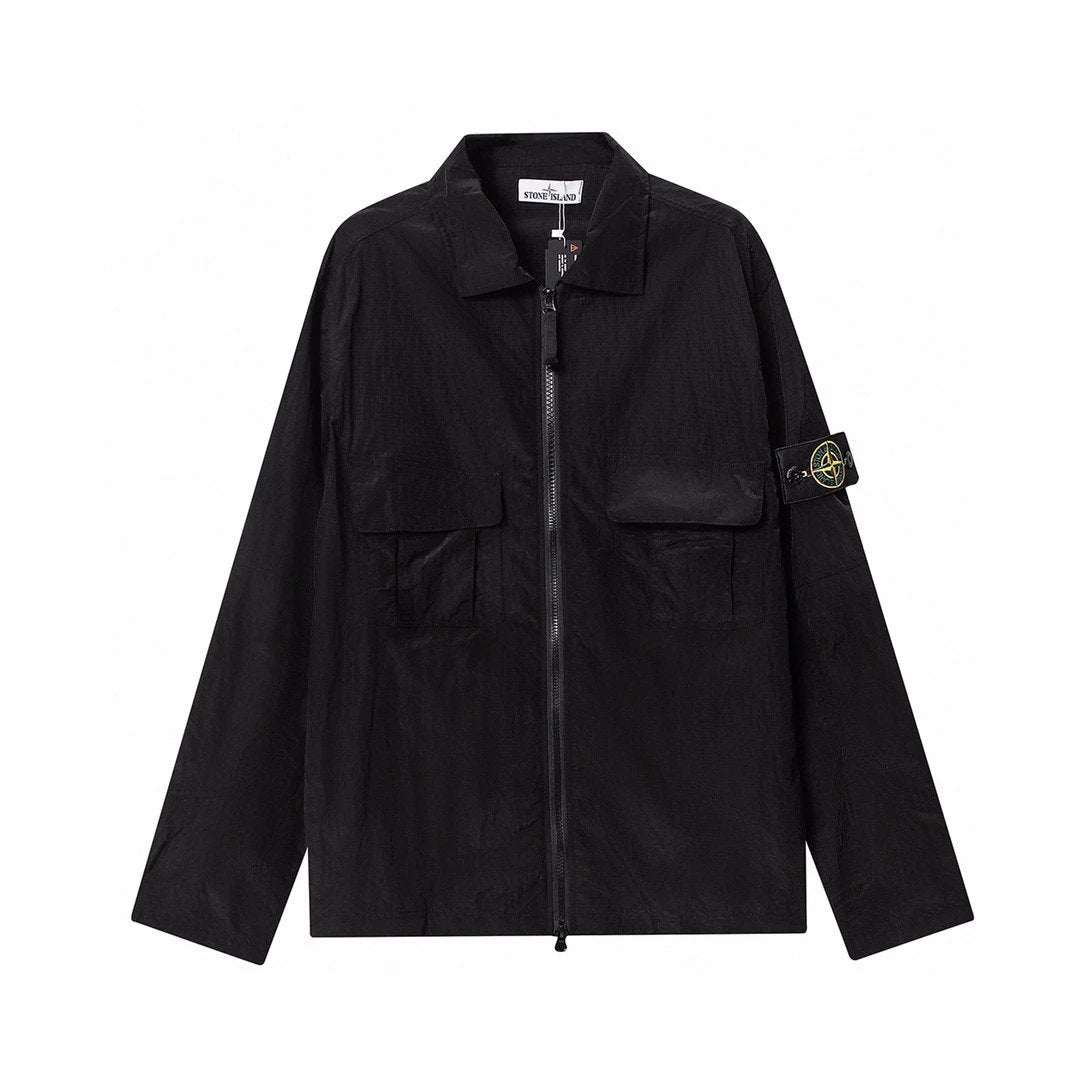 Stone Island Jackets Top Version Coat Nylon Metal Armband Jacket Shirt Tide Tide