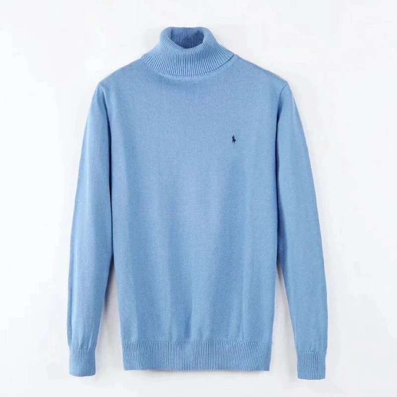 Ralph Lauren Sweater Knitwear round Neck Pullover Men's Bottoming Casual Winter Thickened New Sweater Zipper