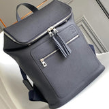 LOEWE Backpack Top version 【Original Premium Version】New Backpack Latest Goya Series Couple Backpack Men's Backpack Travel Bag Business Bag Men's Backpack Schoolbag Large-Capacity Backpack Women's Backpack Women's Backpack Sports Bag with Grain Calfskin T
