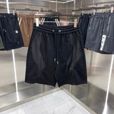 Louis Vuitton LV Shorts Front Body Letter Print logo Five-point Shorts25ss New Drawstring Casual Summer Pants American Style5Two-in-One Casual Sweatpants for Men and Women, Pure Cotton Joggers