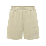 Maison Margiela Shorts 3D 3D Embossed logo Cropped Pants25ss New Heavy Drawstring American Style Casual Summer Pants5Two-in-One Casual Sweatpants for Men and Women