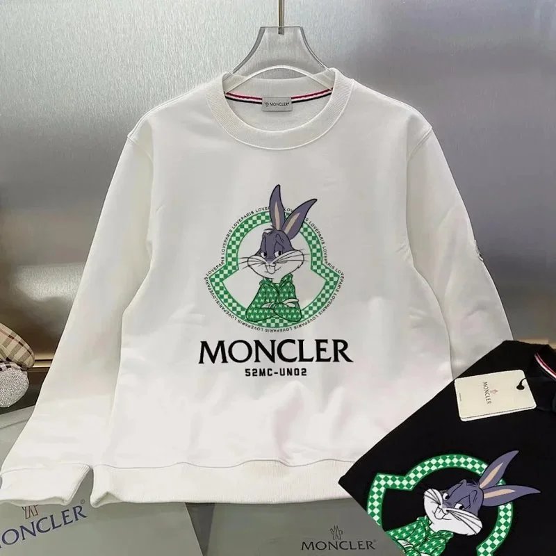 Moncler Hoodie Autumn Fashion All-Match round Neck Sweater MR26-40-Telegram