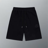 Dior shorts Previous version CD Letter Embroidery logo Five-point Shorts25ss New Drawstring Casual Pants for Men and Women, Summer Style5Two-in-One Casual Sweatpants Pure Cotton Joggers