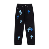 Chrome Hearts Jeans New Fashion All-Match Jeans