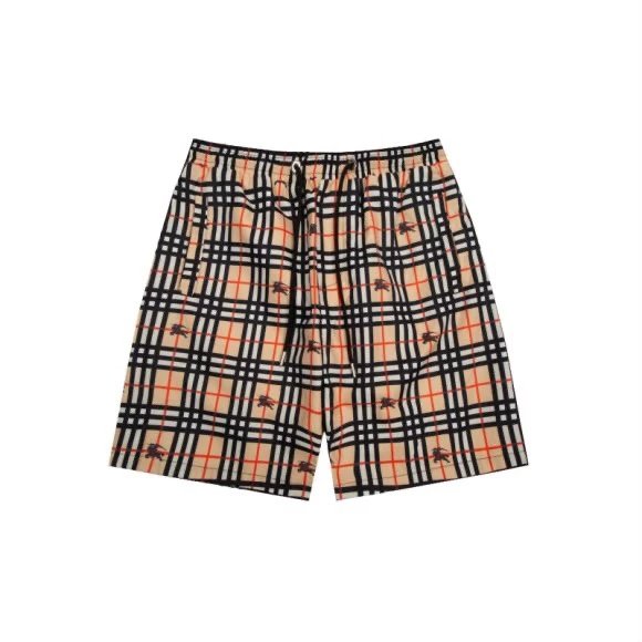 Burberry Shorts Full Print logo Beach Shorts Five-Point Shorts os Loose Quick-Dry Unisex Casual Trendy Brand Big Shorts25ss New Product5Pants