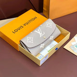 Louis Vuitton LV Wallets/Clutches Top version 【Original Leather】24New Printed Cowhide 70% off Short Style Wallet Short Wallet Small Wallet Flip Long Tri-Fold Wallet Women's Wallet Men's Wallet Multiple Card Slots Wallet Card Holder Handbag M60699M60688