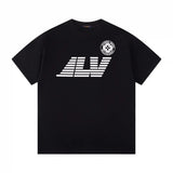 Louis Vuitton LV T-shirt Compass Crew Neck Short Sleeve25ss New pure cotton T Unisex T-Shirt OS Loose Fit Base Shirt Top T-Shirt Short Sleeve